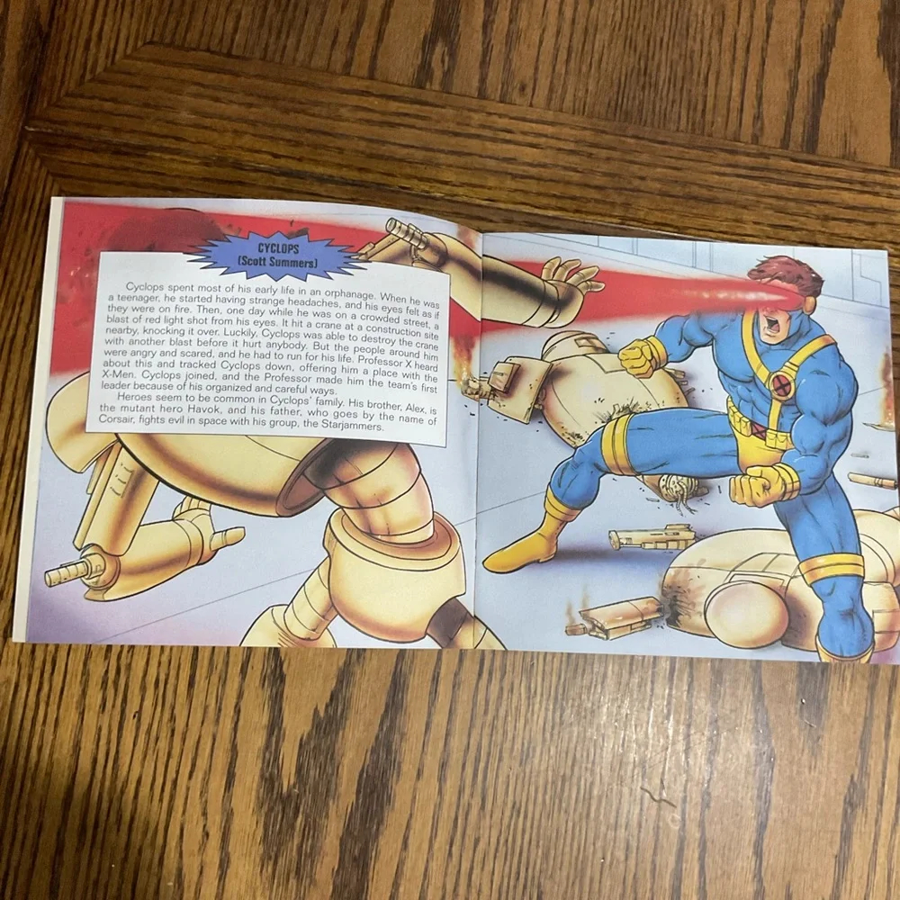 Marvel set colorful